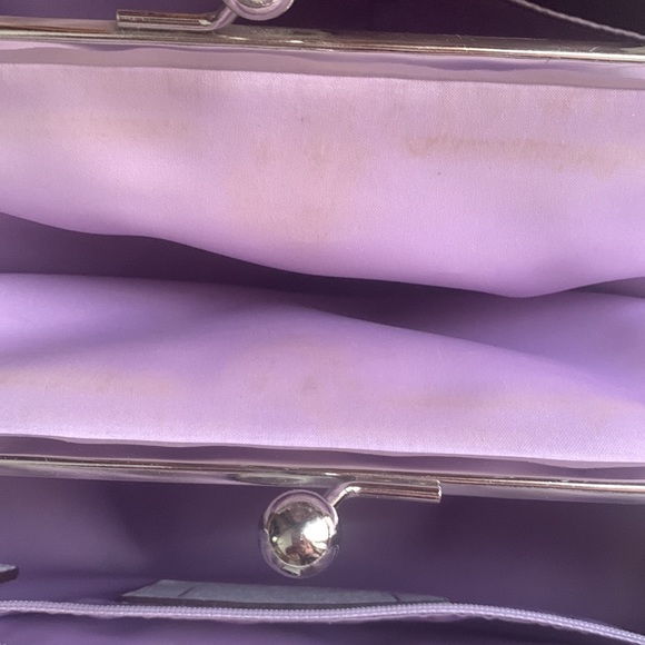 Coach Silver and White Bag Purse - Picture 8 of 12